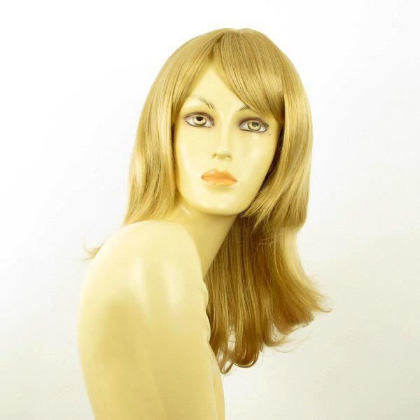 Perruque Longue Blonde Doré Clair NOEMIE LG26 | Perruque Synthétique Style Libre