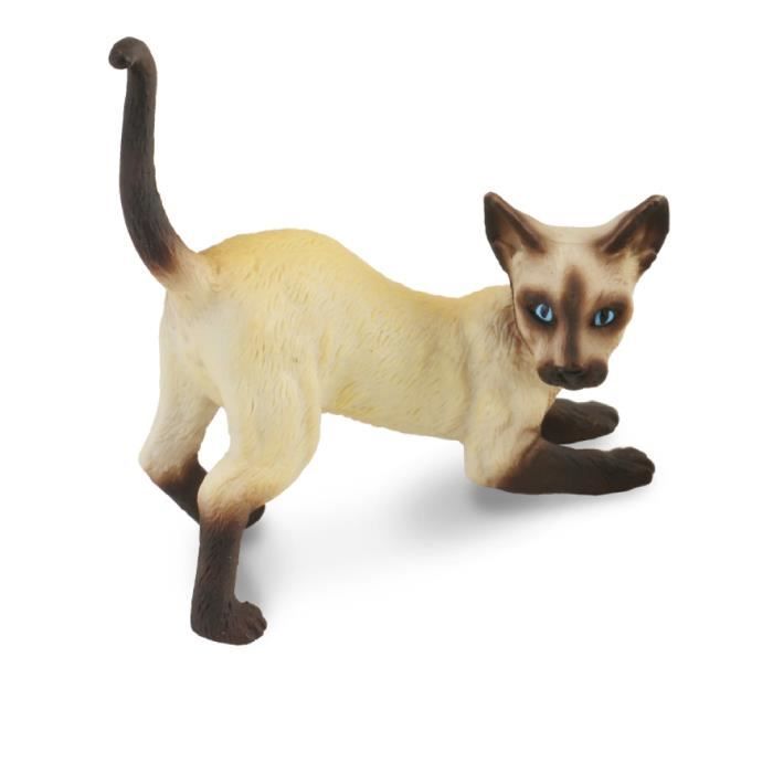 Collecta Chat Siamois Stretching Figurine Cdiscount Jeux Jouets