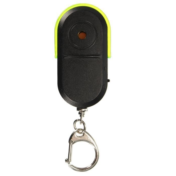 LED Porte Clé Siffleur Localisateur Sans Fil Key Finder Anti-perte LED  Torche - Cdiscount Bagagerie - Maroquinerie