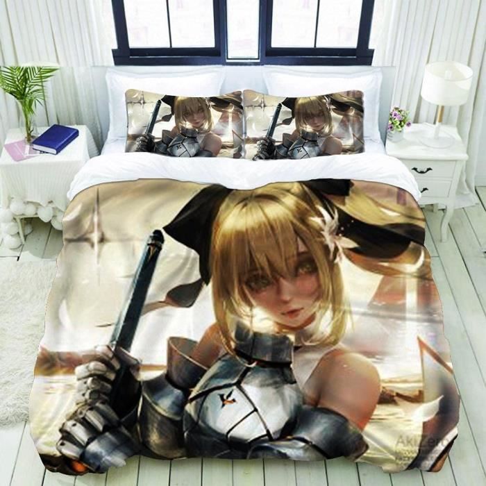 Housse De Couette 3D Blackpink - Microfibre Douce - Set 3 Pièces - Taille Double 200x200 Cm - Lavage Facile