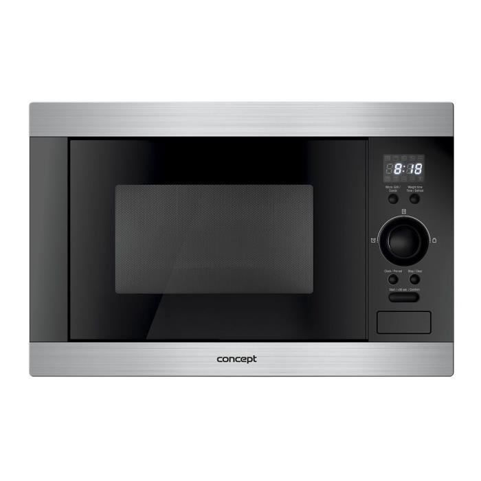 Four micro-ondes grill intégré Concept MTV-3125 - Noir - 25 L - 900 W - Concept