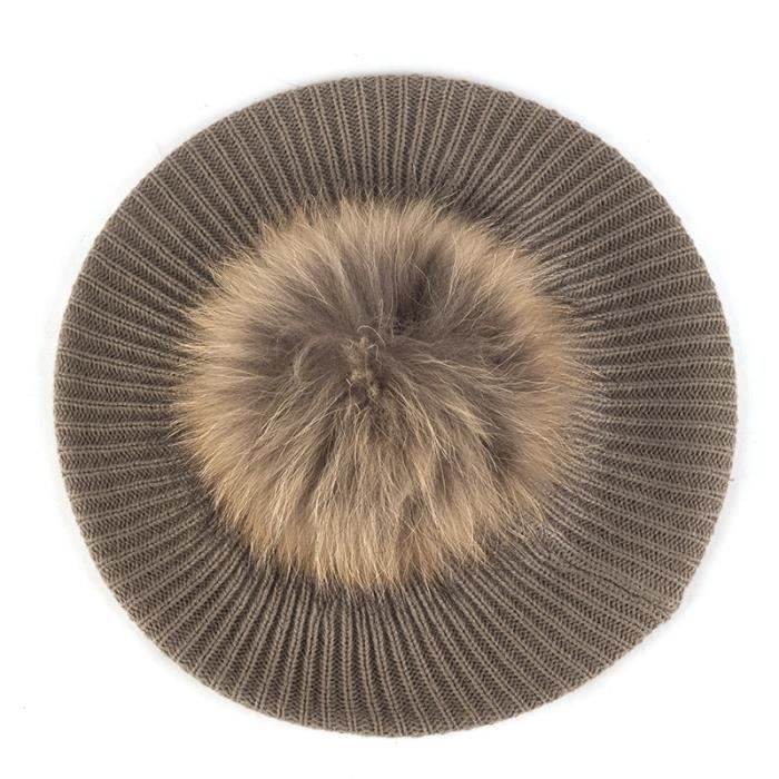 Béret Coréen Pour Femme - Chapeau D'hiver En Tricot - Style Newsboy/painter Cap - Tour De Tête 56-58 Cm