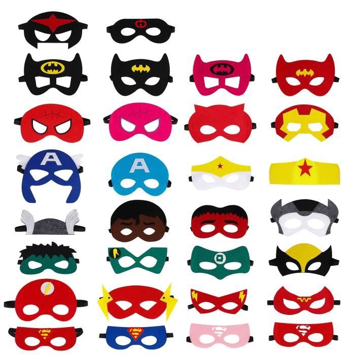 Masques De Super Heros Super Heros Masque De Feutre Partie Demi Masques Avec Corde Elastique Pour Enfants Masques De Super Heros Achat Vente Masque Decor Visage Cdiscount Masques De Super Heros Super Heros Masque De Feutre Partie Demi Masques Avec Corde Elastique Pour Enfants Masques De Super Heros Achat Vente Masque Decor Visage Cdiscount