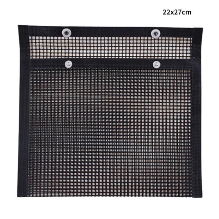 Sac de grillage pour barbecue, pochettes de barbecue en maille réutilisables en PTFE antiadhésif