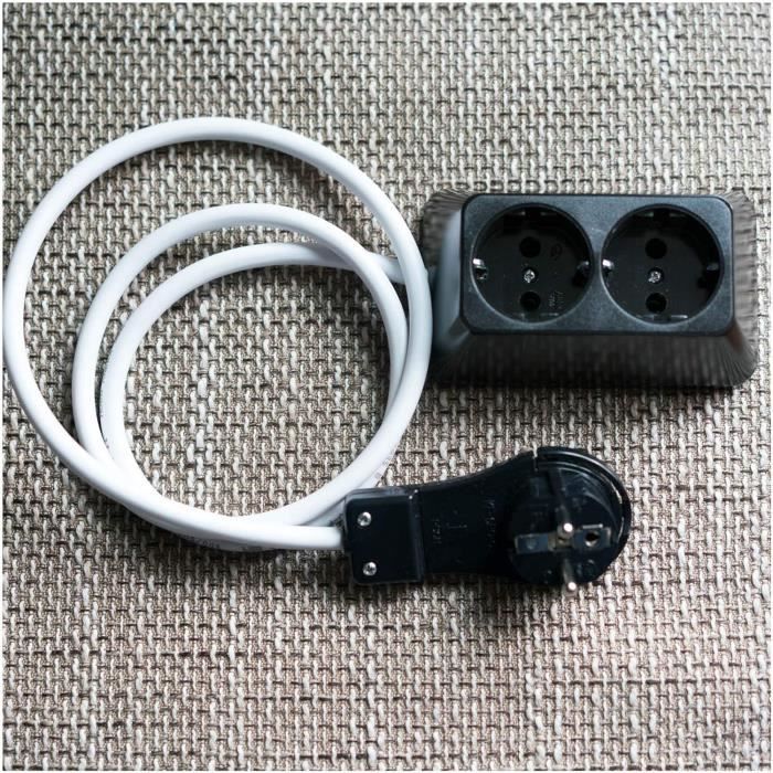 MAURER - Clavija Enchufe Ultraplano 7 Mm. Con Asas De Extraccion 16 A - 250 V. T