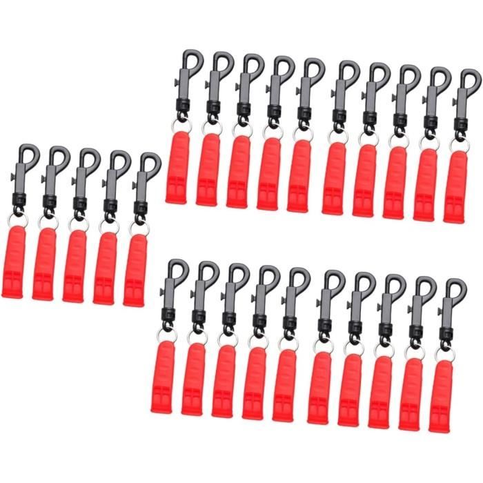 15 Sifflets De Survie Urgence - 120dB Pour Outdoor Camping Randonnée