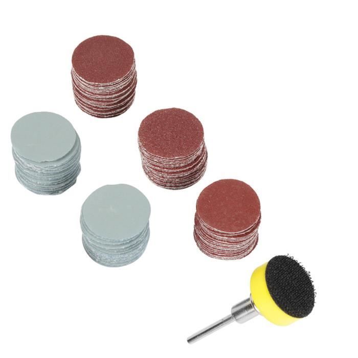 15 Pièces Disques Abrasifs 125 mm/5 Pouces, Disque de Ponçage Grain 240, Papier Abrasif 8 Trous, Feuilles Abrasives pour Ponceuse Orbitale Aléatoire Murale