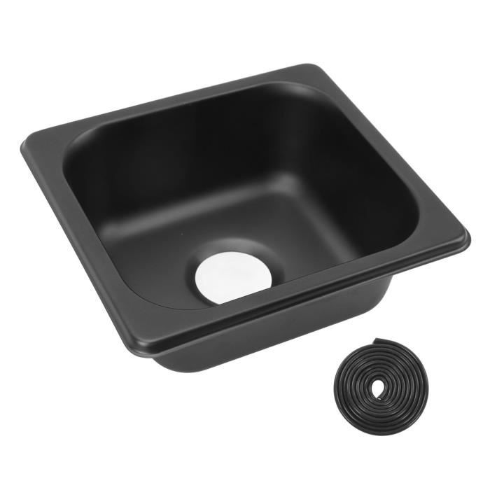 Évier de camping portable, support de lavabo avec distributeur de savon et porte-serviette, peut contenir 15 L d'eau + boîte de recyclage de 20 L, station de lavage des mains avec rouleaux