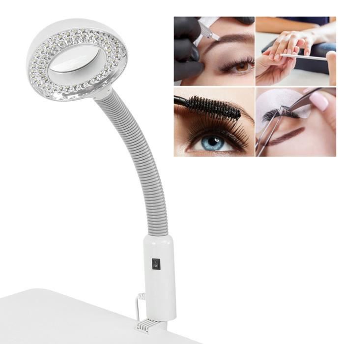 Duevin USB LED Tattoo Lamp 5X Loupe Nail Art Lampe Réglable Lumière