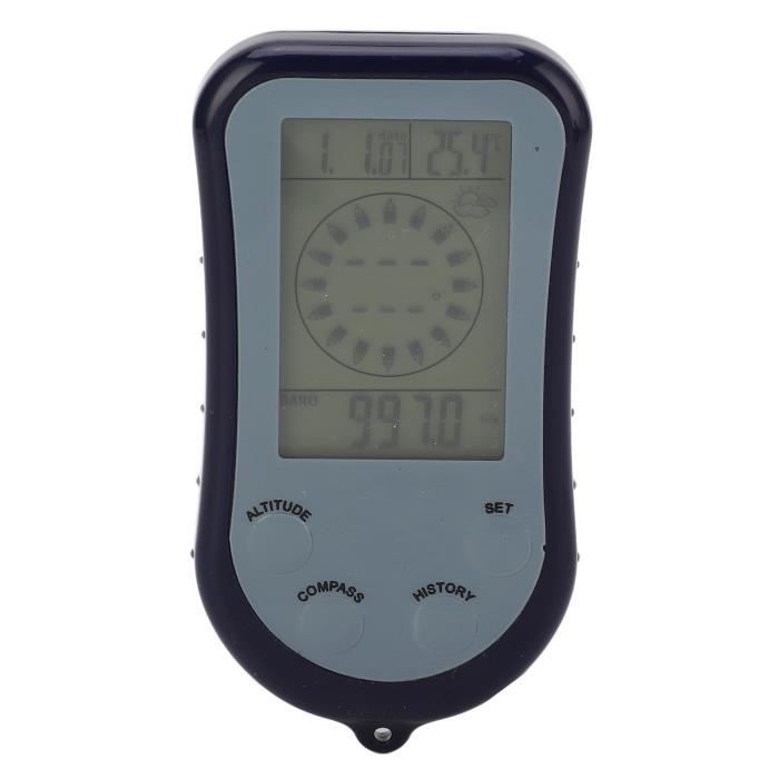 Altimètre Baromètre Weather-Trend Avec étui Cuir - Instrument De Mesure Facile à Utiliser
