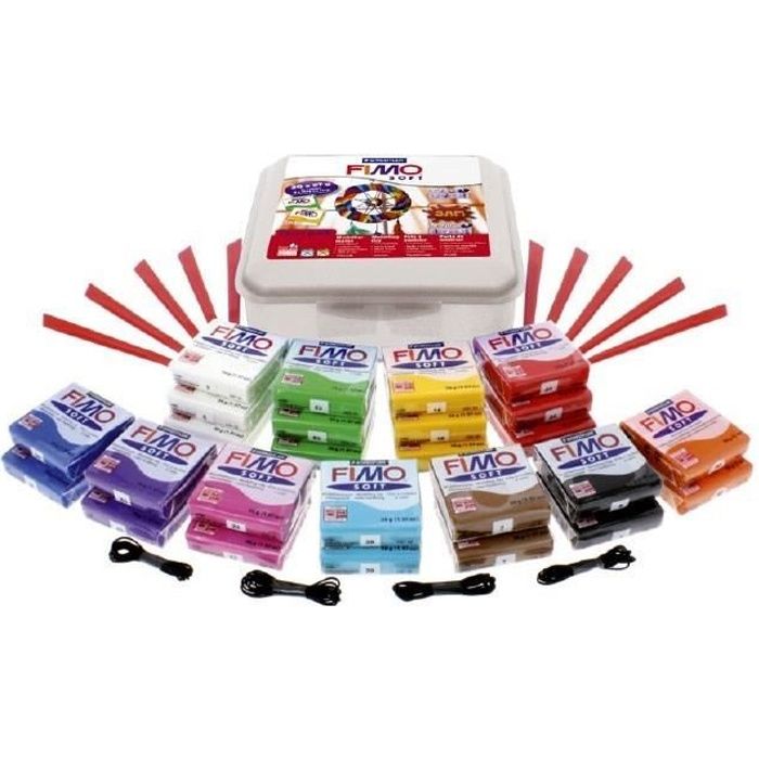 Coffret Pate Fimo Cdiscount
