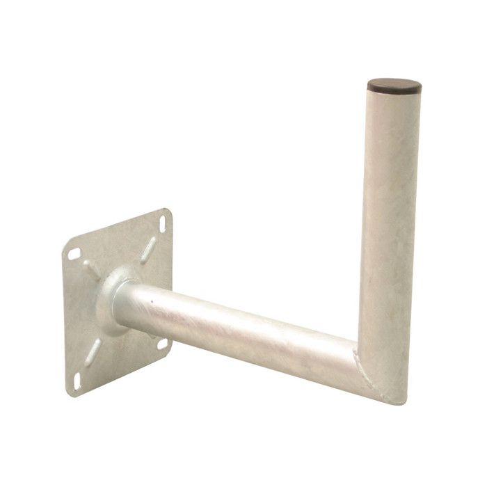 Bride En Acier Galvanisé Pour Tube Diamètre 50 Mm - Support De Mât Antenne - Visserie M8 - Neuf