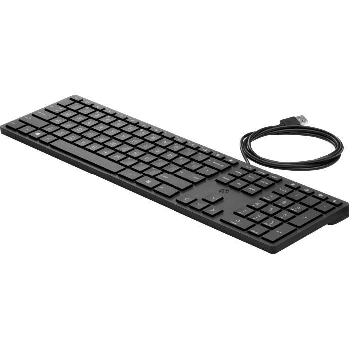 Clavier - HP - Desktop 320K - Allemand - Filaire - Compatible avec plusieurs modèles HP