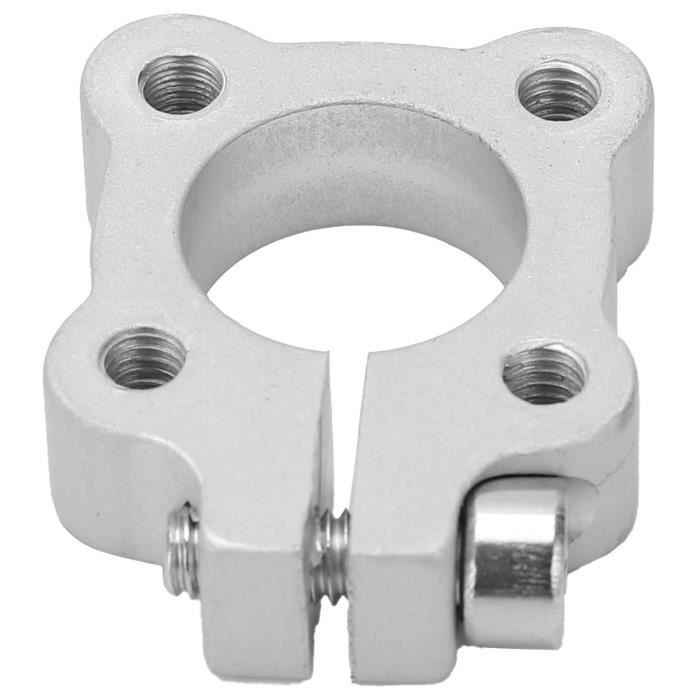 QUARKZMAN 8Pièces Collier D'Arbre à Serrage Simple Fendu Alésage De 25mm Collier De Serrage Monobloc Diamètre Extérieur De 45mm Épaisseur De 12mm, En Alliage D'Aluminium Avec Vis De Serrage