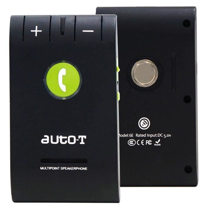 AUTO-T Kit mains libres bluetooth magnétique