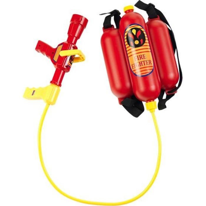 Lance à incendie pour enfant - KLEIN - 8932 - Réservoir dorsal 2L - Jet d'eau