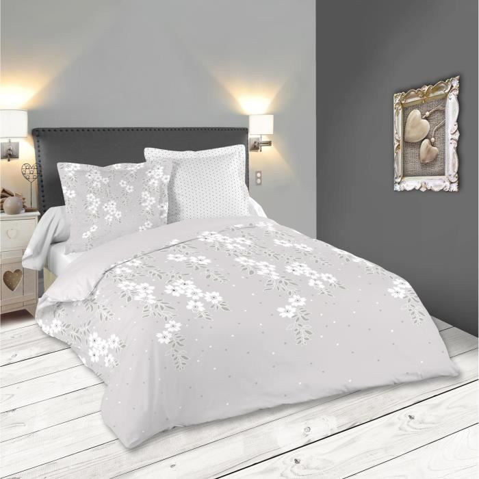 Housse De Couette 240x220 Cm Gaya Cdiscount Maison