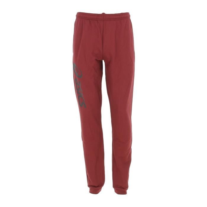 Pantalon de survêtement Sigma - Asics - Rouge - Fitness - Regular fit - Taille élastiquée