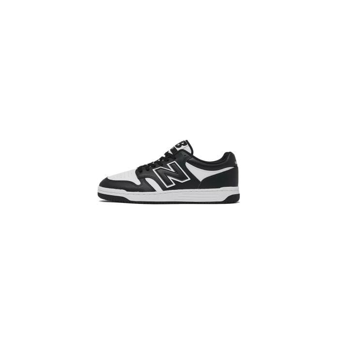 New Balance Basket New Balance BB480 - Cuir - Noir - Lacets - Adulte - Mixte