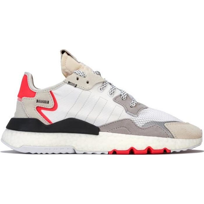 adidas nite jogger homme blanche