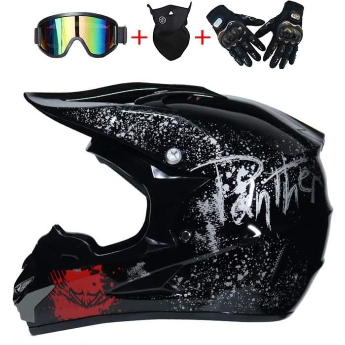 Casque de MotoCross Racing casque tout - terrain ABS casque tout