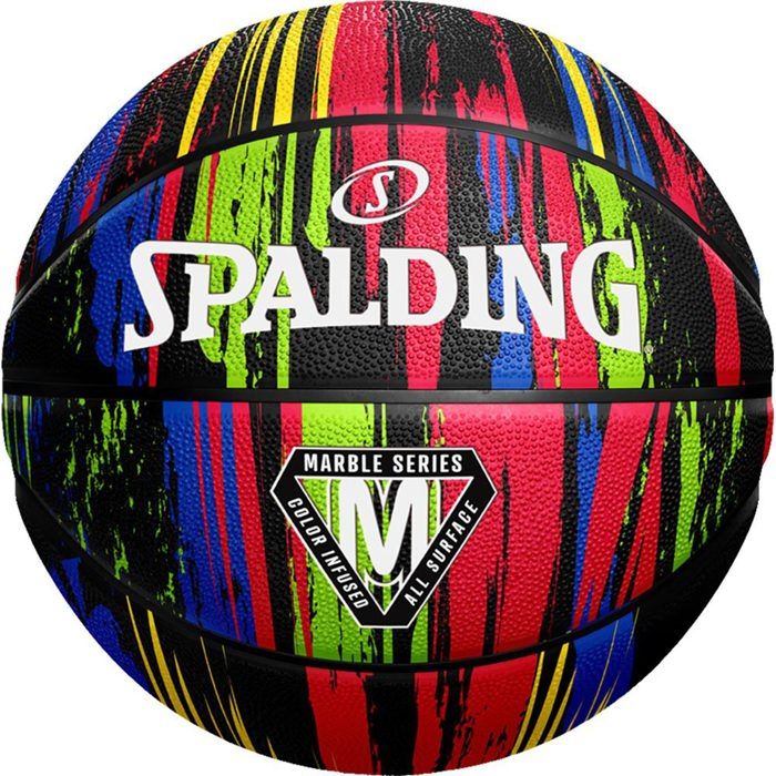 Balón Spalding MarbleSeries Rainbow 84398Z T:7 C:MULTICOLOR
