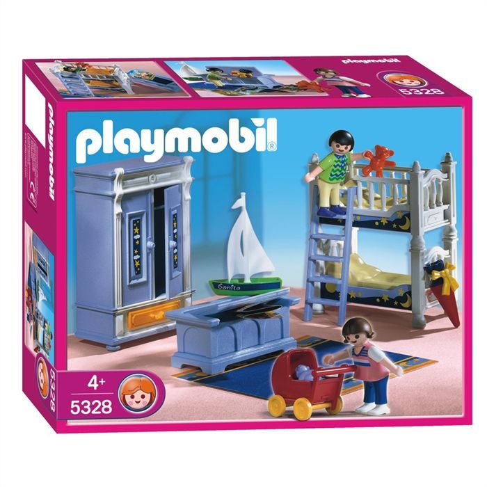playmobil chambre garcon