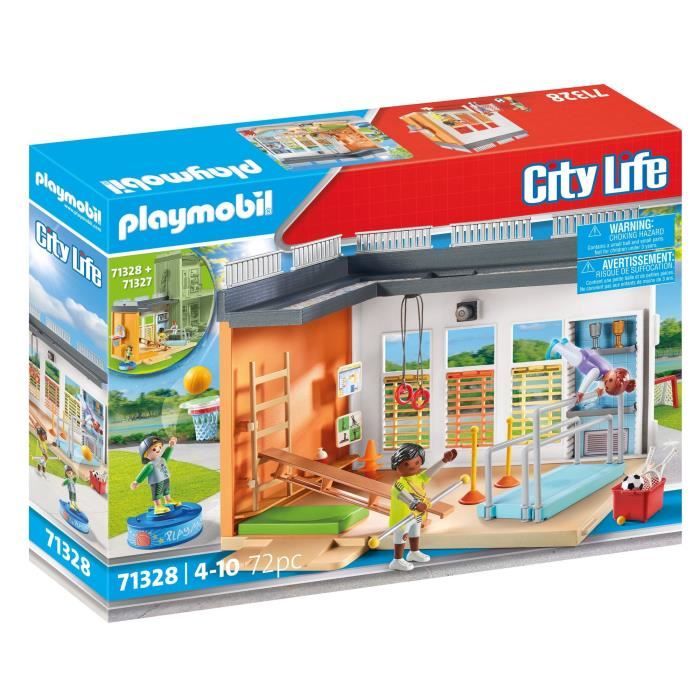 PLAYMOBIL 71328 Salle de sport City Life L ecole Aimer apprendre Univers scolaire