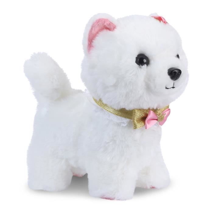 chien telecommande peluche
