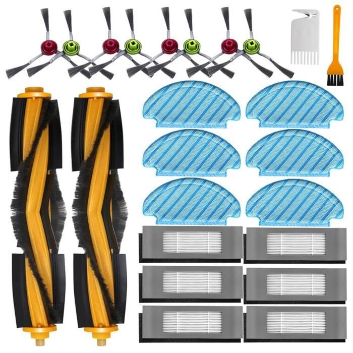Kit De Accesorios De Repuesto Para Robot Aspirador Deebot Ozmo 920 950 T9 T8 T8 Aivi T8 Max N8 T5 Series Cl Hy Yongsheng 8390606788511
