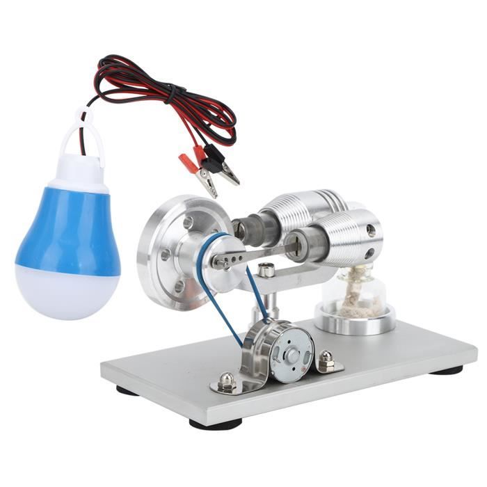 Kit de construction de moteur Stirling et de robot piéton entièrement