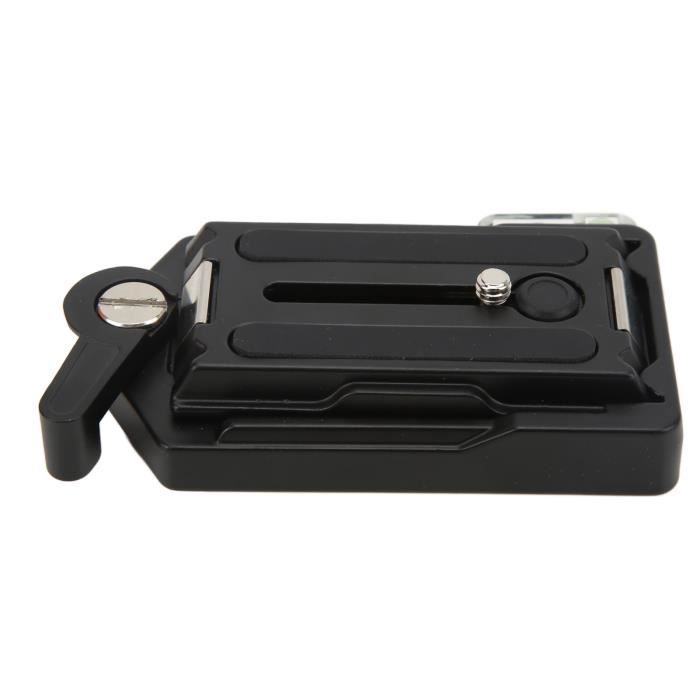 Pince De Plaque à Libération Rapide – Alliage Aluminium, 3/8", Niveau à Bulle Intégré, Compatible Arca Swiss, RRS, Etc. - 6