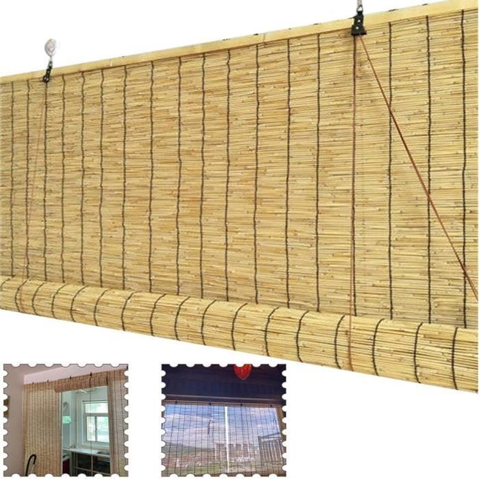 Canisse Roseau Praknu 1x3m - FSC Certifié - Brise-vue Naturel Pour Balcon Et Jardin