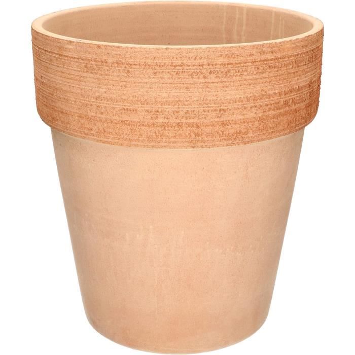 KOTARBAU Pot De Fleurs En Céramique - Diamètre : 28 Cm - En Terre Cuite