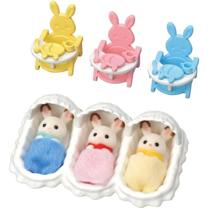 Sylvanian Families Les Triples Lapin - vue 2