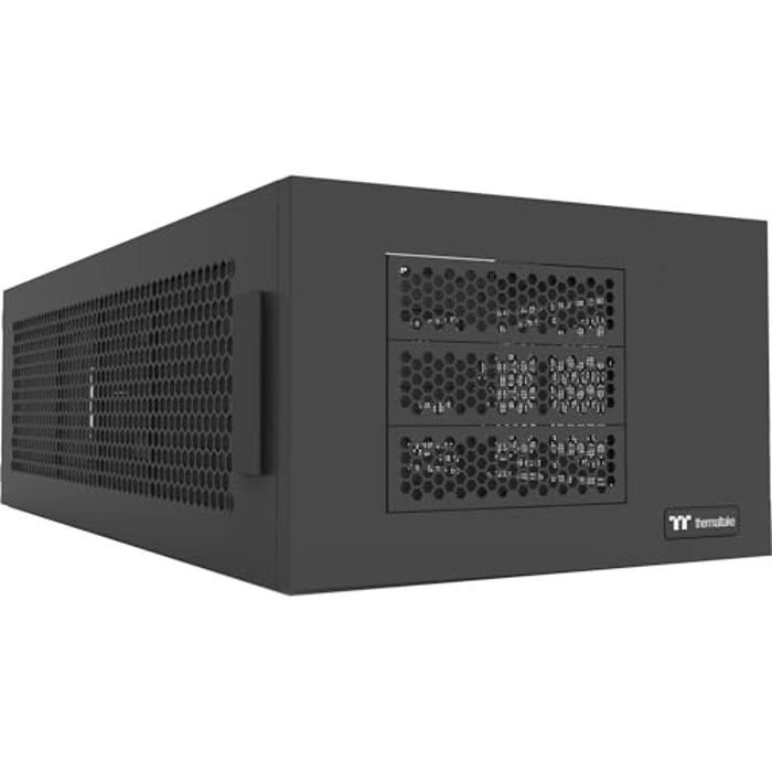 Châssis dextension - Thermaltake - AX100 - Compatible AX700 - 8 baies pour SSD/HDD - Noir