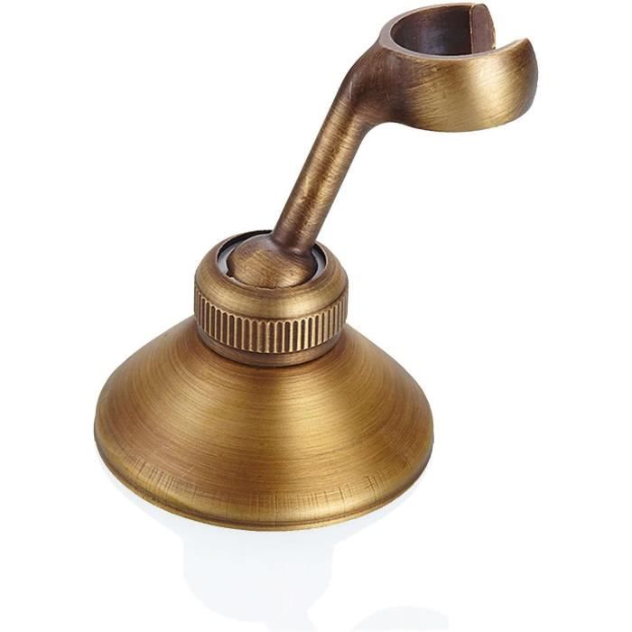 Support Pommeau De Douche Universel,Orientable 360° Porte Pommeau De Douche,Attache Pommeau De