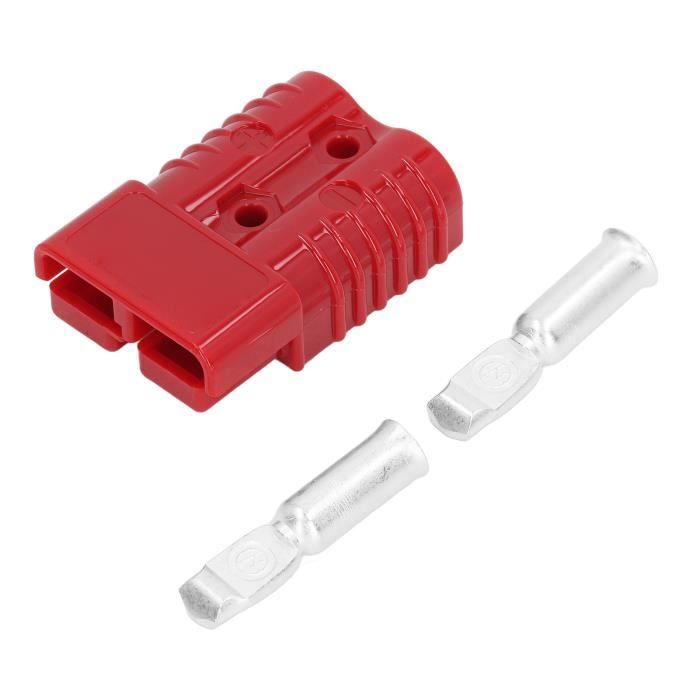 1 paire de connecteurs de bornes de batterie de chargeur de voiture