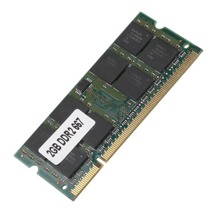 DDR2 2G 667MHz Pour PC2-5300 Mémoire De Carnet Entièrement Compatible Pour/Carte Mère 200pin Ordinateur Portable MemoryDDR2