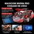 Autel MaxiCOM MK906 Pro Mise à niveau de MS906 Pro MS908 MS906BT, Codage ECU avancé, Outil de diagnostic bidirectionnel-en français-1