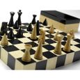 Jeu d'échecs Deluxe - CAYRO - Bois - Pour Enfant - Blanc et noir-1