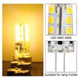 Ampoule LED - Marque - Modèle - Culot G4 - Blanc Chaud - 3.5W - Equivalence 25W-1