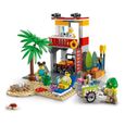 LEGO® 60328 City Le Poste De Secours sur La Plage, Jouet de Construction, Quad et Plaque Route, Cadeau pour Enfants +5 Ans-1