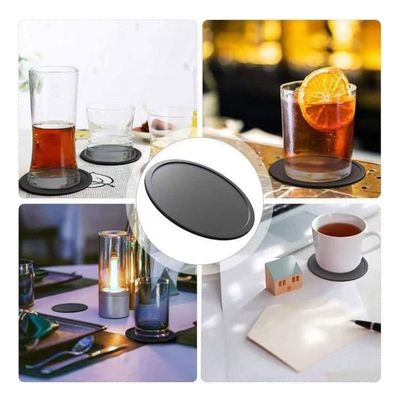 Sous Verre En Silicone En Forme De Chat Coussin Isolant Antidérapant Support Pour Boissons