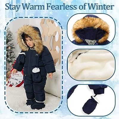 Générique Combinaison De Neige Pour Bébé En Polaire Hiver