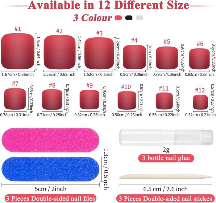 RUBAN ADHESIF,1 Pcs--Autocollants Pour Faux Ongles, Bandes Adhésives