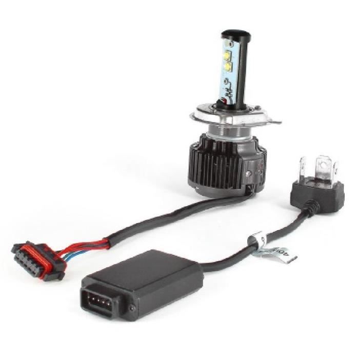 Lot De 2 Ampoules H4 24V 75/70W - Pour Phares Voiture - Culot H4 - Homologuées StVZO Avec Marquage E