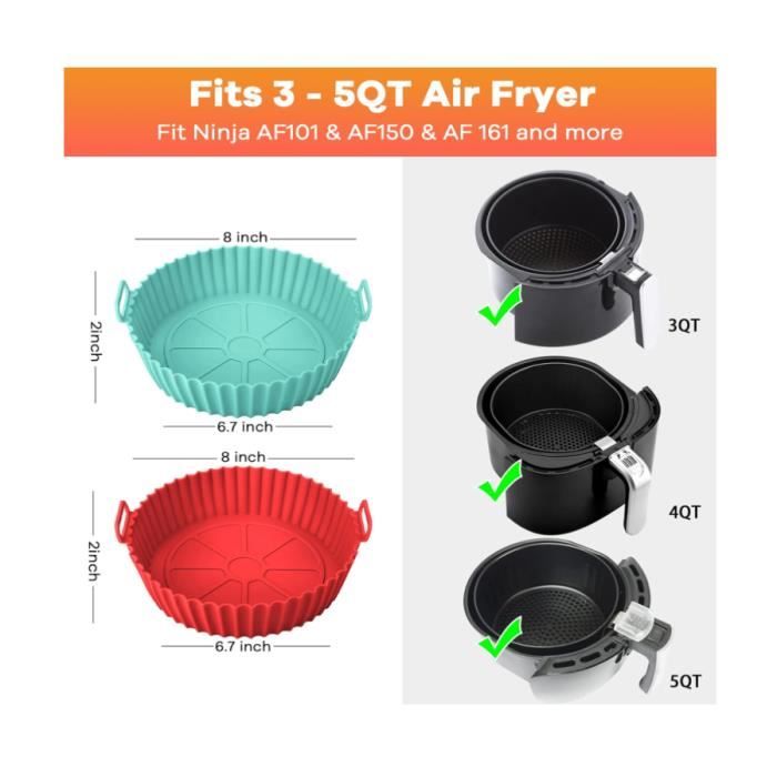 Moule Silicone Air Fryer pour Russell Hobbs Air fryer XXL 8l/8,3L