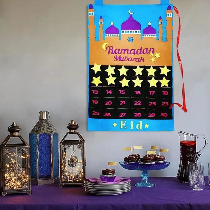 Calendrier Ramadan 2023 pour Enfants, Calendrier Ramadan en Bois, Decoration  Calendrier de l'Avent, Décoration Ramadan, 30 Jours - Cdiscount Beaux-Arts  et Loisirs créatifs