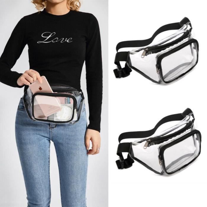 Sac banane femme transparent cheap